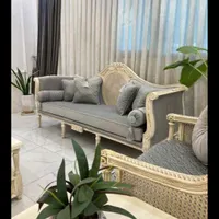 مبل کلاسیک کاجی،ابزاری ،کویین.|مبلمان خانگی و میز عسلی|رشت, سیا اسطلخ|دیوار