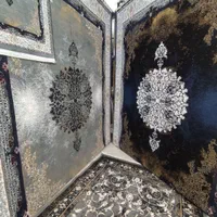 فرش ۹متری زرکوب *سایزبندی کامل ۶و۹و۱۲متری وقالیچه*|فرش|مشهد, ایثارگران|دیوار