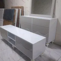 آیینه کنسول ومیزتی وی مدل لوتوس