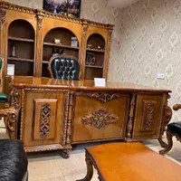 مبلمان کلاسیک اداری/مبل پوستماری میزچوبی اداری|دفتر کار|تهران, شهرک ولیعصر جنوبی|دیوار