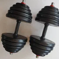 دمبل 20 کیلوگرمی بوش فلزی solid steel|تجهیزات ورزشی|فردیس, طالقانی|دیوار