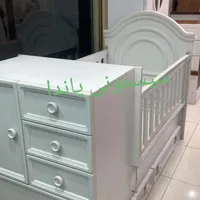 سرویس خواب کودک ونوجوان دومنظوره سیسمونی پاندا|تخت و سرویس خواب|اهواز, نادری|دیوار