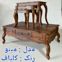 جلومبلی ، میز عسلی، جلو مبلی تمام وکیوم مدل (مینو)|مبلمان خانگی و میز عسلی|اردبیل, |دیوار