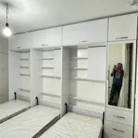 فروش ویژه تخت کمجا تاشوباجک ترک-ایده آل با فضای کم|تخت و سرویس خواب|تهران, ارم|دیوار