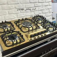 اجاق رومیزی گاز صفحه ای هودسفید(سینک جدید) مشکی