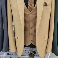 کت و شلوار ژیله دو رو پارچه ملانژ|لباس|تهران, امام زاده حسن|دیوار