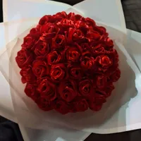 گل جاودانه‌ ای روبانی|گل مصنوعی|فولادشهر, فولادشهر|دیوار