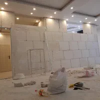 گچکاری گچبری دیوار گچی نصب درب لکه گیری ابزار|خدمات پیشه و مهارت|مشهد, وکیل‌آباد|دیوار