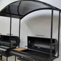 باربیکیو سایه بان دارگازی/ذغالی/کبابپز/گریل منقل