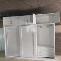 کمد دیواری درب ریلی ۹ کشوmdf|جاکفشی، کمد، دراور|شریفآباد, |دیوار