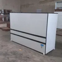 کانتر منشی. میز کانتر، کانتر چوبی
