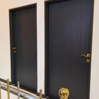 درب HDF اتاقی ضداب روکش بلوط ضدسرقت اهنی ABS|مصالح و تجهیزات ساختمان|کرج, کمالشهر|دیوار