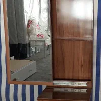 آینه قدی ایستاده چوبی دو کشوی ریلی|آینه|تبریز, |دیوار