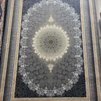 فرش 9متری مهر دودی 700شانه کاشان (فرش کریم زاده)