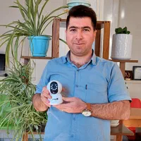 دوربین هوشمند بی سیم مدل z230 با دزدگیر و مکالمه|دوربین مداربسته|ابهر, |دیوار