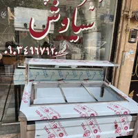 کباب پز با ناودانی سینک صنعتی میزکار وان ظرفشویی|کافیشاپ و رستوران|خاوران, |دیوار