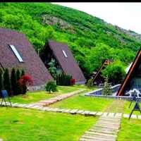 زمین217متر*ساخت کلبه سوییسی*ویو زیبا جنگل