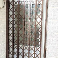 آکاردیون،حفاظ درب،شاخ گوزنی،آکاردونی،درب آکاردئونی|مصالح و تجهیزات ساختمان|شهریار, |دیوار