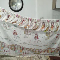 پرده ای دوخته شده،مناسب پنجره|پرده، رانر، رومیزی|اصفهان, لاله|دیوار