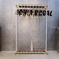 رگال لباس شلفدار سفید