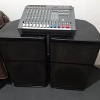 اکو پاور میکسر دایناکورد باند اسپیکر بلندگو آمپلی|سیستم صوتی خانگی|تهران, شهر‌زیبا|دیوار