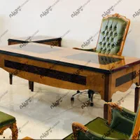 مبلمان اداری میز مدیریت هورس پولیش کلاسیک چوبی|دفتر کار|تهران, فاطمی|دیوار