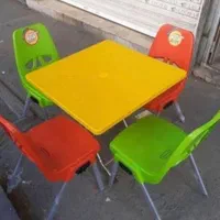 میز و صندلی پلاستیکی رستوران ویلا باغچه|میز و صندلی غذاخوری|تهران, خرمشهر|دیوار
