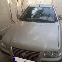 سمند مدل ۸۴ بژ بنزینی تمام رنگ بخاطر آفتاب سوختگی