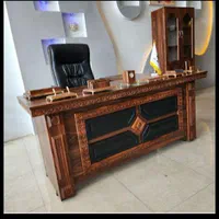 میز مدیریت وکیوم سایز ۸۰×۱۸۰ مدل غزال با فایل