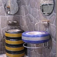 سنگ لاشه ورقه ای رنگی|عمده‌فروشی|تهران, ولنجک|دیوار