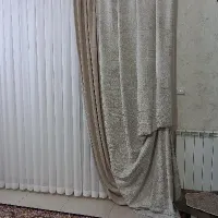 والان پرده دو تیکه مخمل|پرده، رانر، رومیزی|تهران, سیروس|دیوار