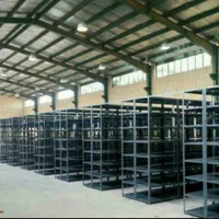 قفسه طوسی پیچ ومهره فلزی