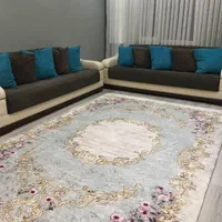 کش دار روفرشی رو فرشی کشدار روفرشی زردار مخمل|روفرشی|کرمانشاه, |دیوار