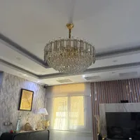لوستر ۶ ردیفه کریستال