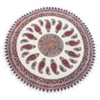 رومیزی قلمکاری اصفهان در ابعاد مختلف|پرده، رانر، رومیزی|قم, صفائیه|دیوار