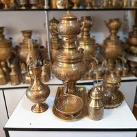 سماور زغالی شب برنجی ذغالی  گازی سماوری منقل|سماور، چای‌ساز، قهوه‌ساز|قزوین, |دیوار