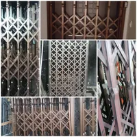 آهنگری جوشکاری درب حفاظ نرده شاخ گوزنی اکاردیونی