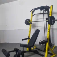 دستگاه بدنسازی رک سیمکش هالتر