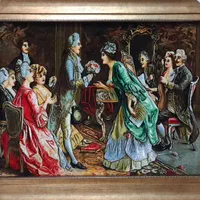 تابلوفرش دستبافت/تابلو فرش طرح خواستگاری