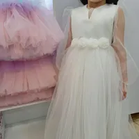پیراهن ماکسی مجلسی عروس دخترانه
