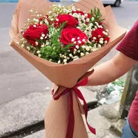 دسته گل مجلسی|گل و گیاه طبیعی|رشت, جانبازان|دیوار