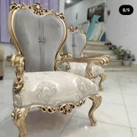 مبل کلاسیک استیل9نفره سلطنتی(افسون اصلی2)|مبلمان خانگی و میز عسلی|تهران, یافت‌آباد|دیوار