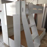 تخت خواب دو طبقه با طراحی منحصر به فرد|تخت و سرویس خواب|خمینی‌شهر, |دیوار