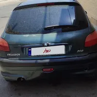 ۲۰۶ مدل ۸۲ رنگ یشمی|خودرو سواری و وانت|دامغان, |دیوار