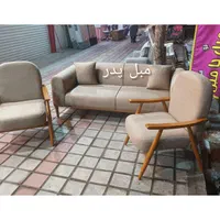 مبل مینیمال  چوبی تختشو ساده|مبلمان خانگی و میز عسلی|رشت, خمیران زاهدان|دیوار