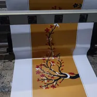 یووی تکستایل وینیل شبرنگ استیکر پرینتر شبانه روزی