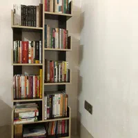 کتابخانه و بوفه طرح کاکتوس|کتابخانه، شلف، قفسه‌های دیواری|شیراز, تندگویان|دیوار