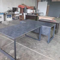 کنفرانس مدرن پایه فلزی 4 نفره 150*90|دفتر کار|کرج, چهارصد دستگاه|دیوار