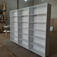 قفسه بندی فروشگاهی ام دی اف مغازه هایپری کتابخانه|کتابخانه، شلف، قفسه‌های دیواری|تهران, امیریه|دیوار