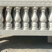 نرده صراحی و دور باغچه پلیمری